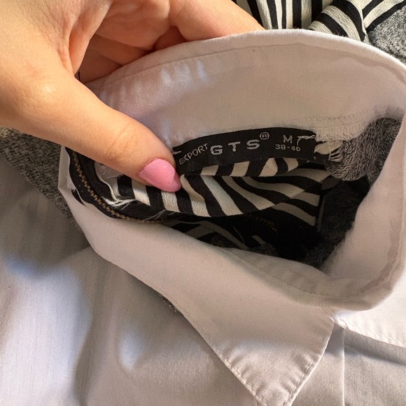 Collared Layered Sweater blouse Top - Picture 8 of 10